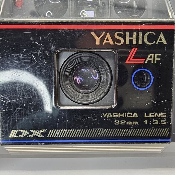 Yashica Kyocera L AF Date DX 35mm Point & Shoot 35mm Film Camera Japan - Picture 2 of 11
